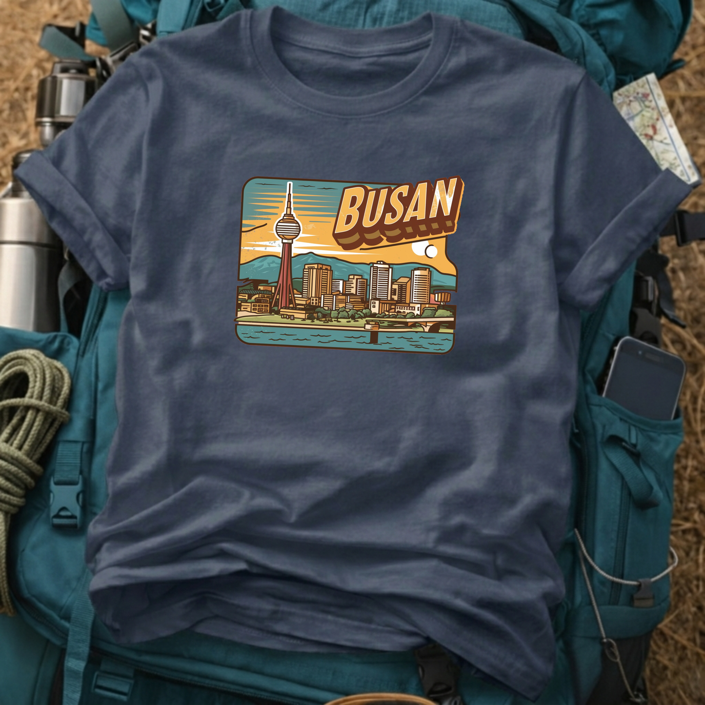 Busan South Korea Unisex Travel T-Shirt