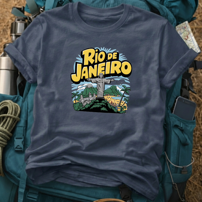 Rio de Janeiro Brazil Unisex Travel T-Shirt