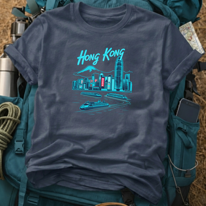 Hong Kong Unisex Travel T-Shirt