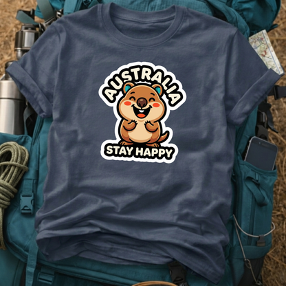 Australia Quokka T-Shirt – Cute Travel Graphic Tee