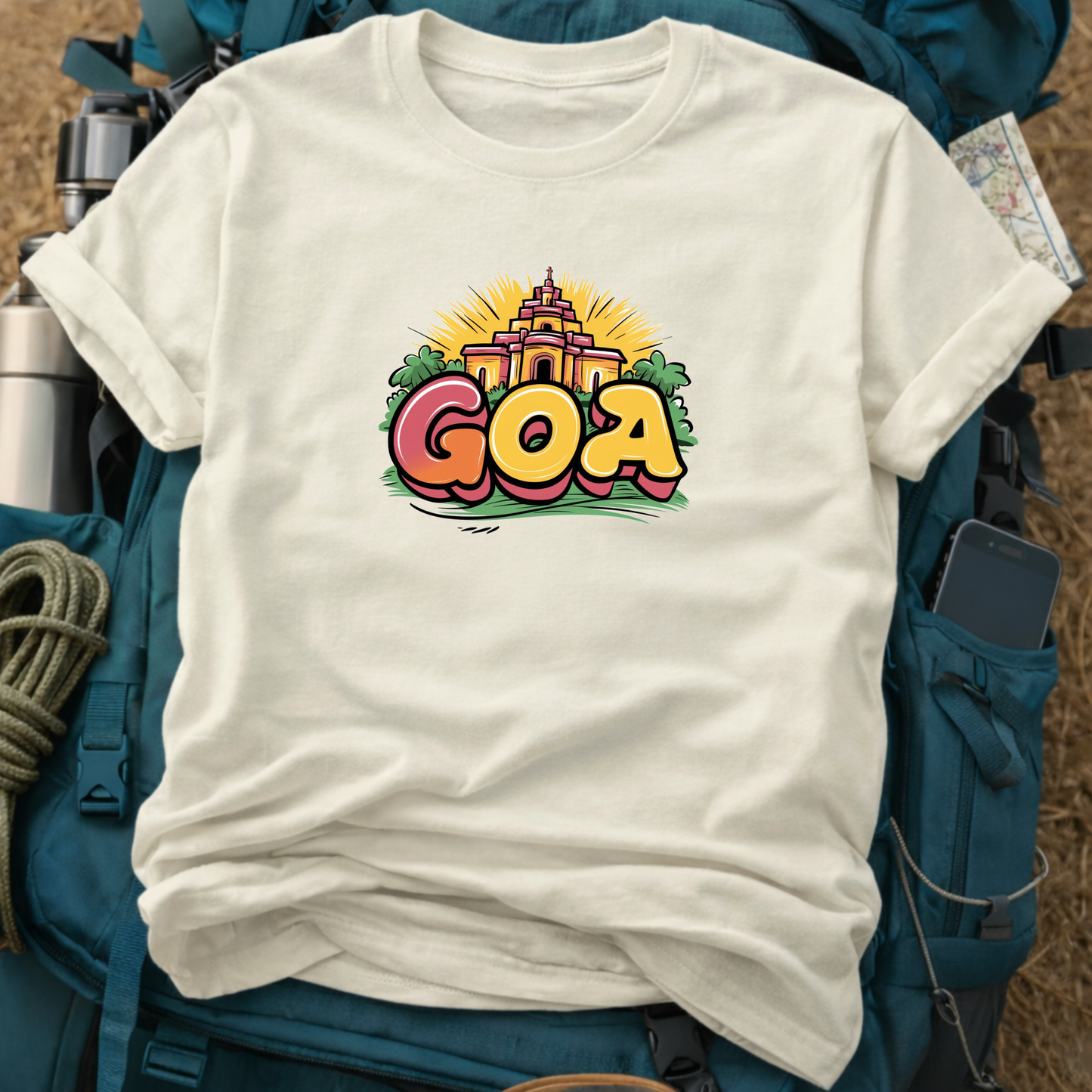 Goa India Unisex Travel T-Shirt