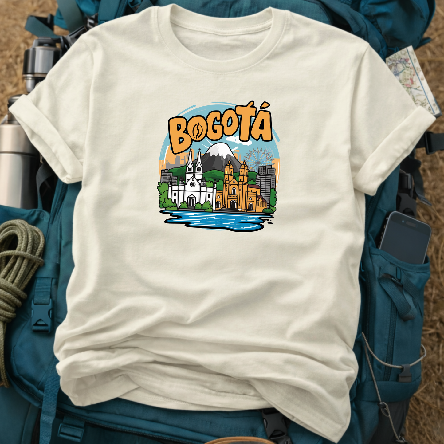 Bogotá Colombia Unisex Travel T-Shirt