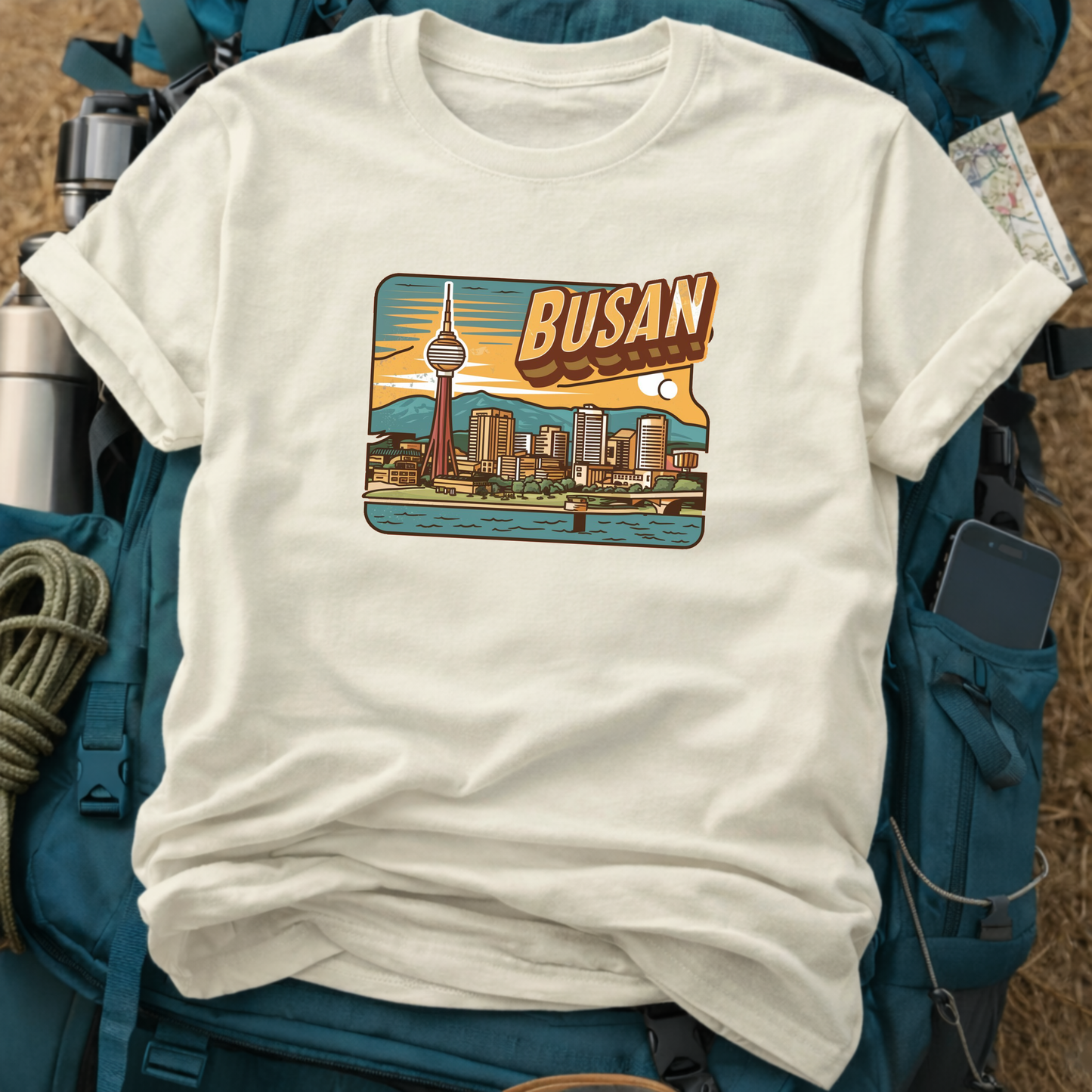 Busan South Korea Unisex Travel T-Shirt