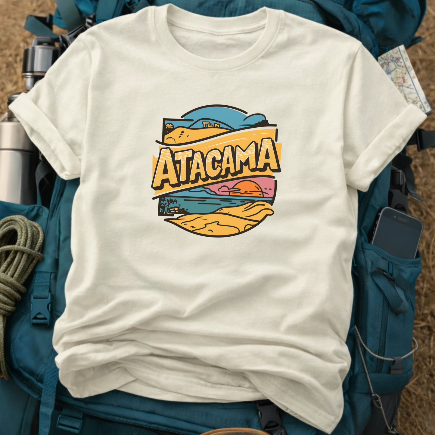 Atacama Chile Unisex Travel T-Shirt
