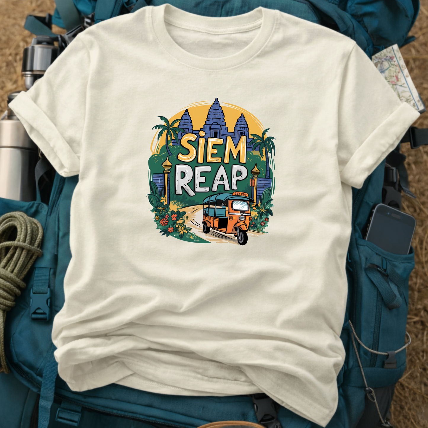Siem Reap Cambodia Unisex Travel T-Shirt