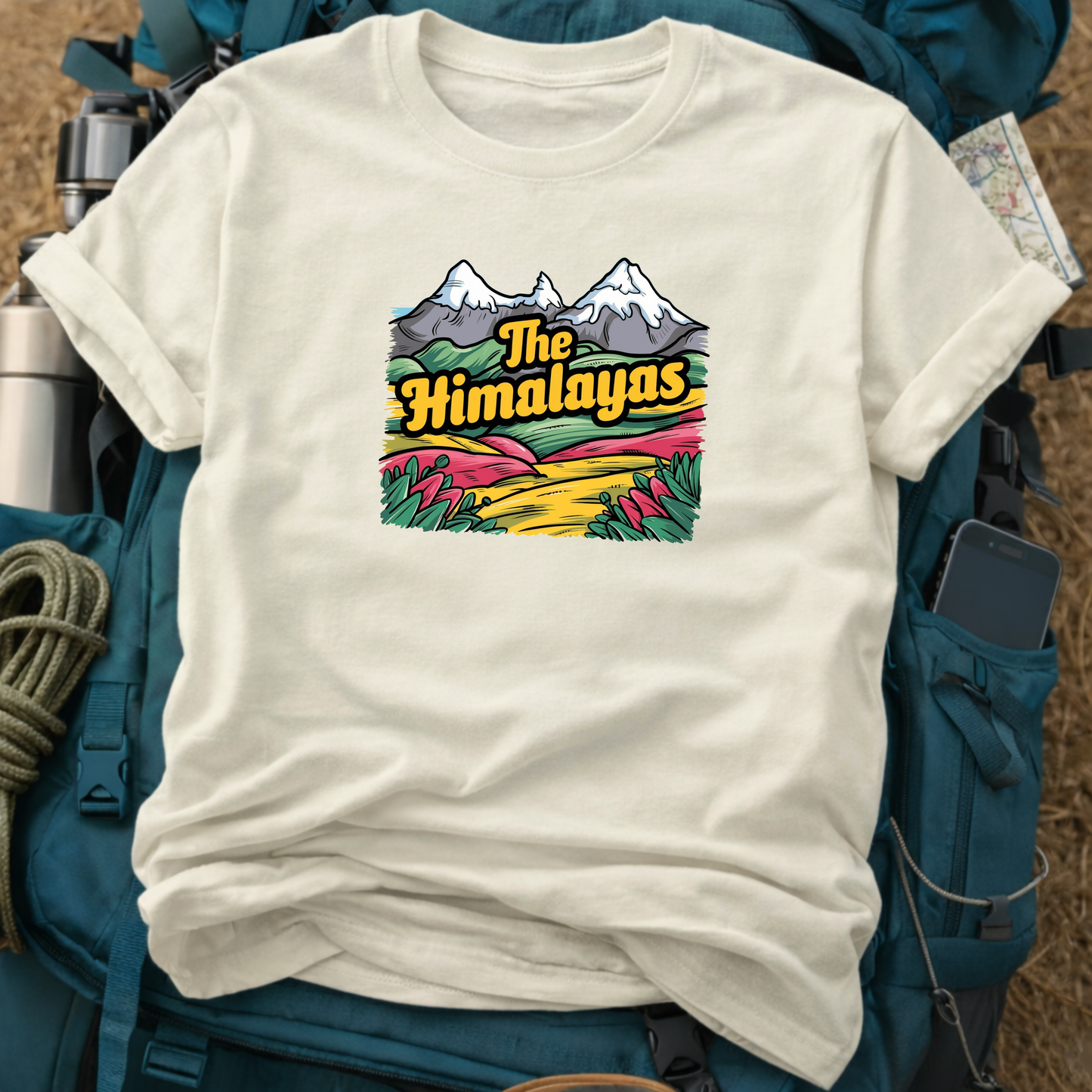 Himalayas Unisex Travel T-Shirt