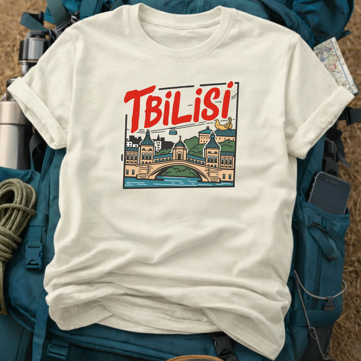 Tbilisi Georgia Unisex Travel T-Shirt