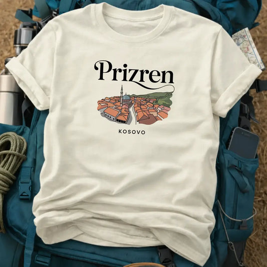 Prizren Kosovo Unisex Travel T-Shirt