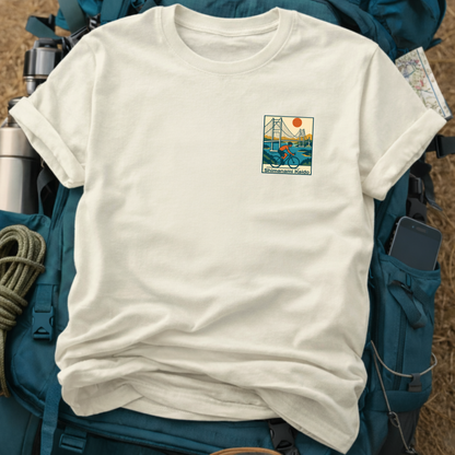 Shimanami Kaido Japan Cycling T-Shirt – Iconic Bridge Route Graphic Tee