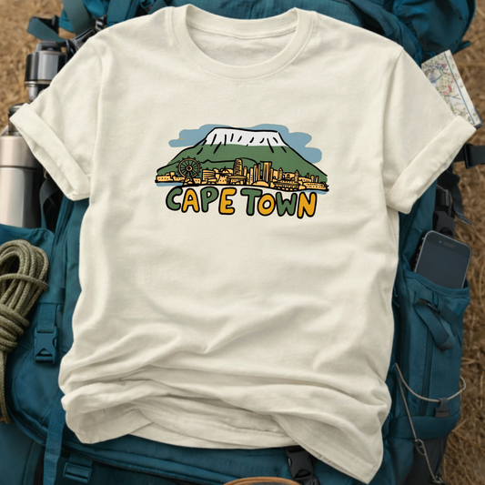 Cape Town South Africa Unisex Travel T-Shirt