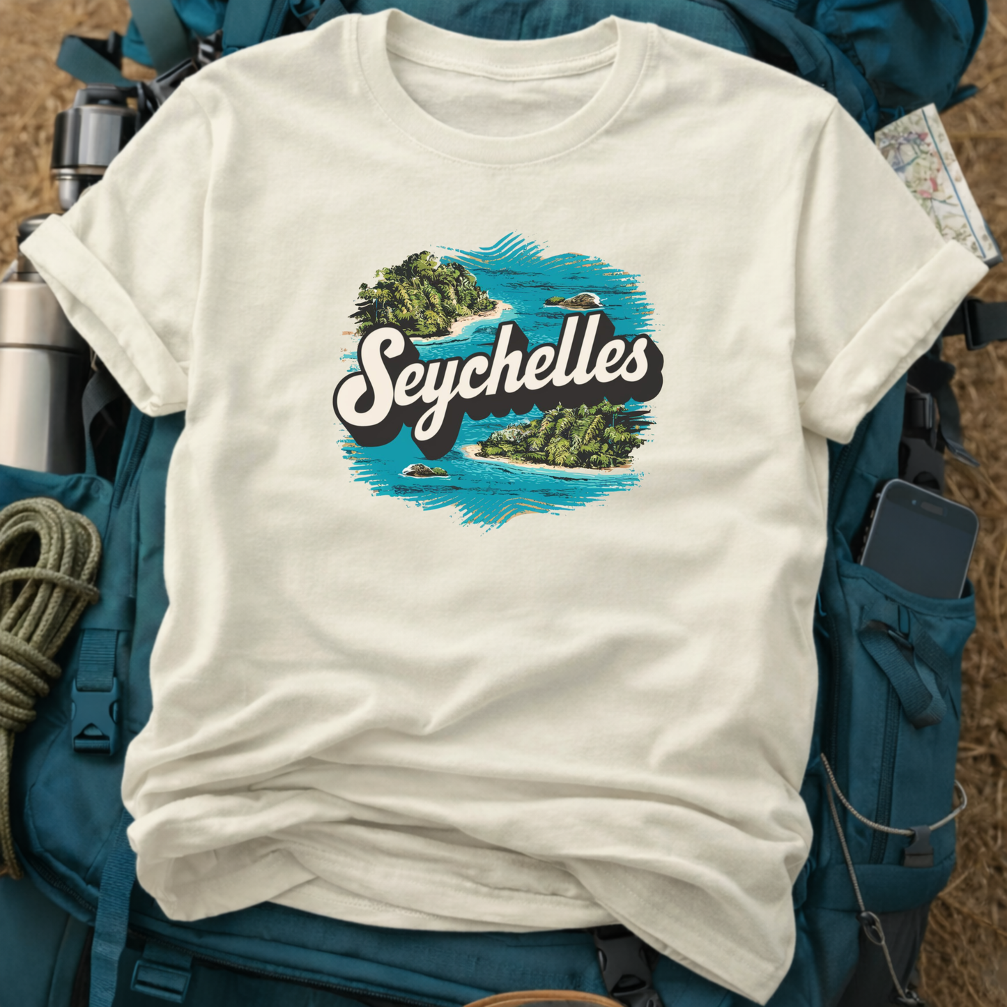 Seychelles Unisex Travel T-Shirt