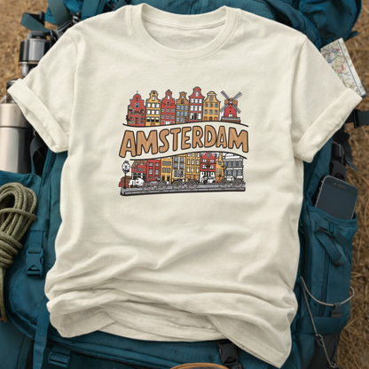 Amsterdam Netherlands Unisex Travel T-Shirt
