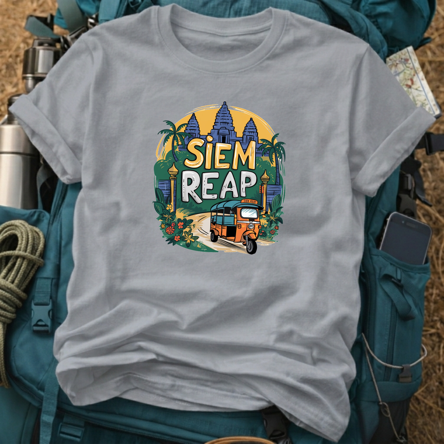 Siem Reap Cambodia Unisex Travel T-Shirt