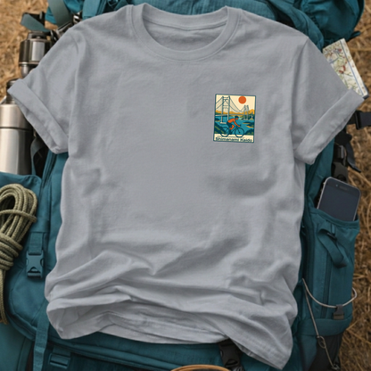 Shimanami Kaido Japan Cycling T-Shirt – Iconic Bridge Route Graphic Tee