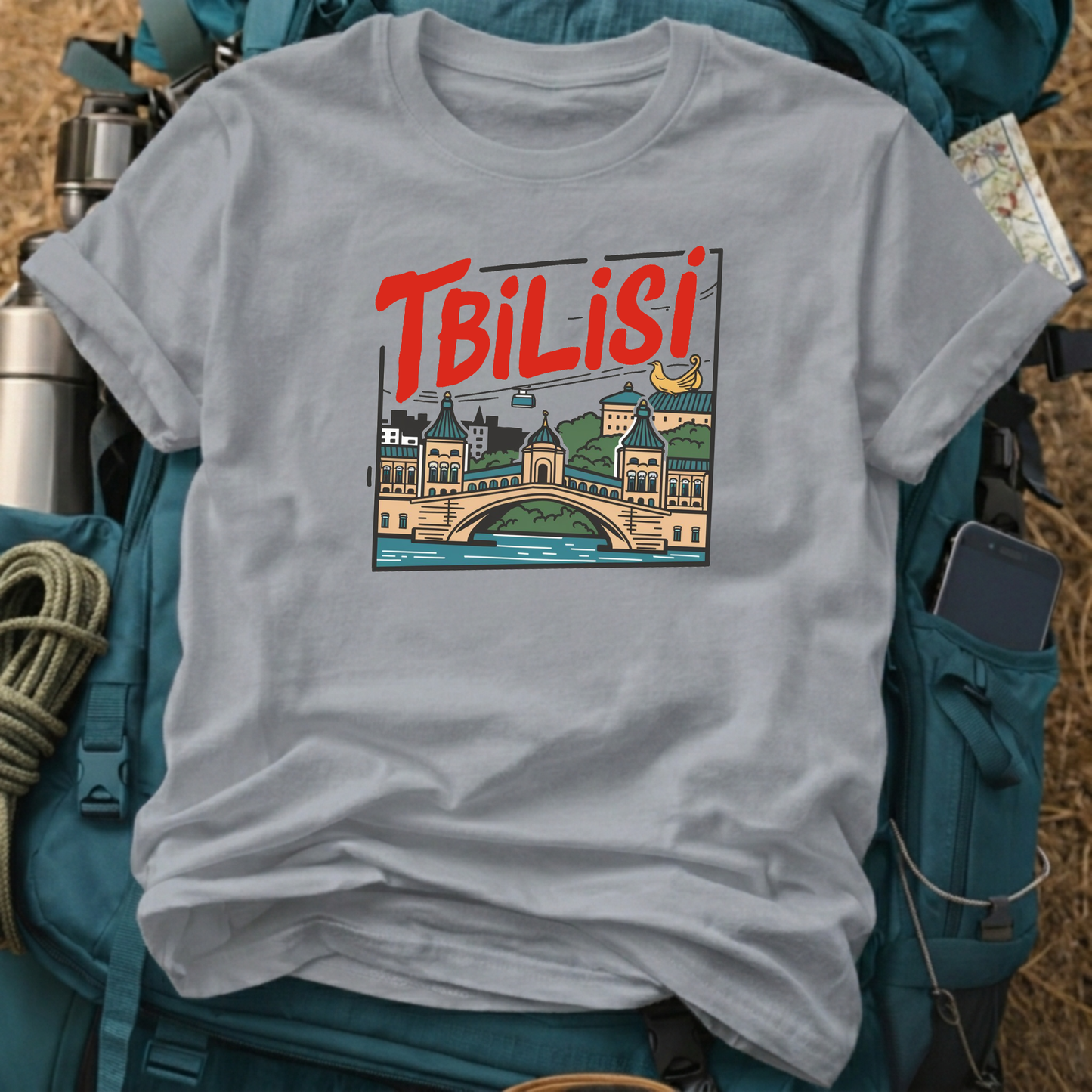 Tbilisi Georgia Unisex Travel T-Shirt