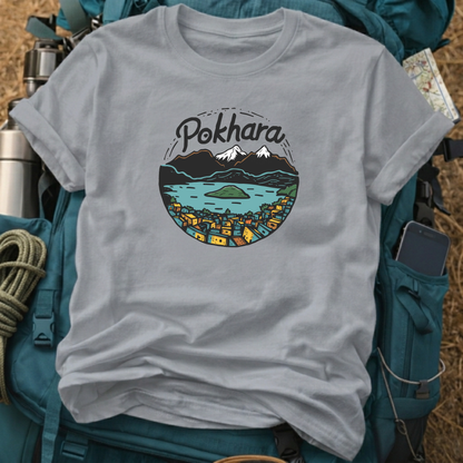 Pokhara Nepal Unisex Travel T-Shirt