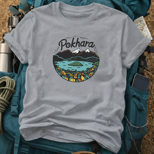 Pokhara Nepal Unisex Travel T-Shirt