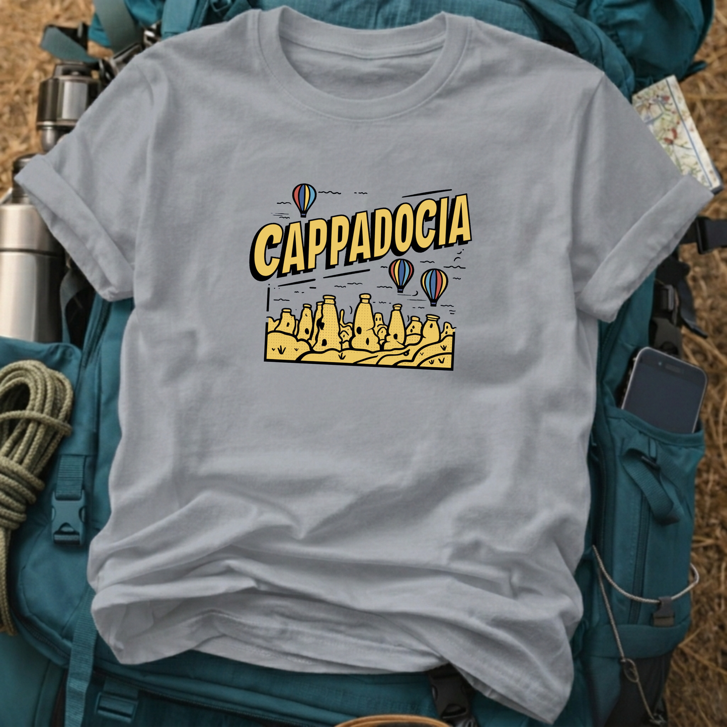 Cappadocia Turkey Unisex Travel T-Shirt