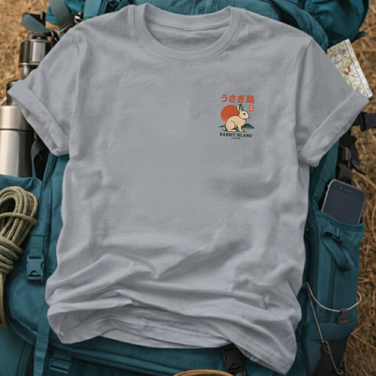 Rabbit Island Japan Travel T-Shirt - Okunoshima Graphic Tee