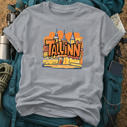 Tallinn Estonia Unisex Travel T-Shirt