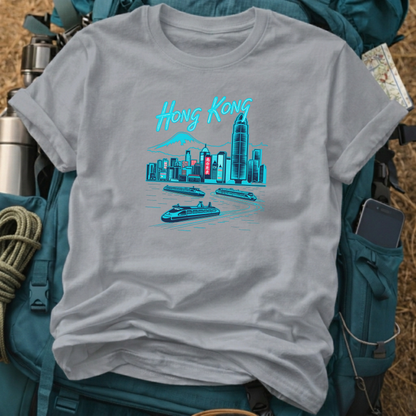Hong Kong Unisex Travel T-Shirt