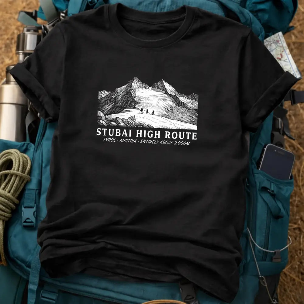 Stubai High Route Austria T-Shirt – Glacier Hike Tee
