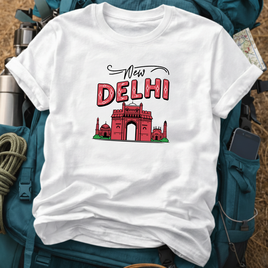 New Delhi India Unisex Travel T-Shirt