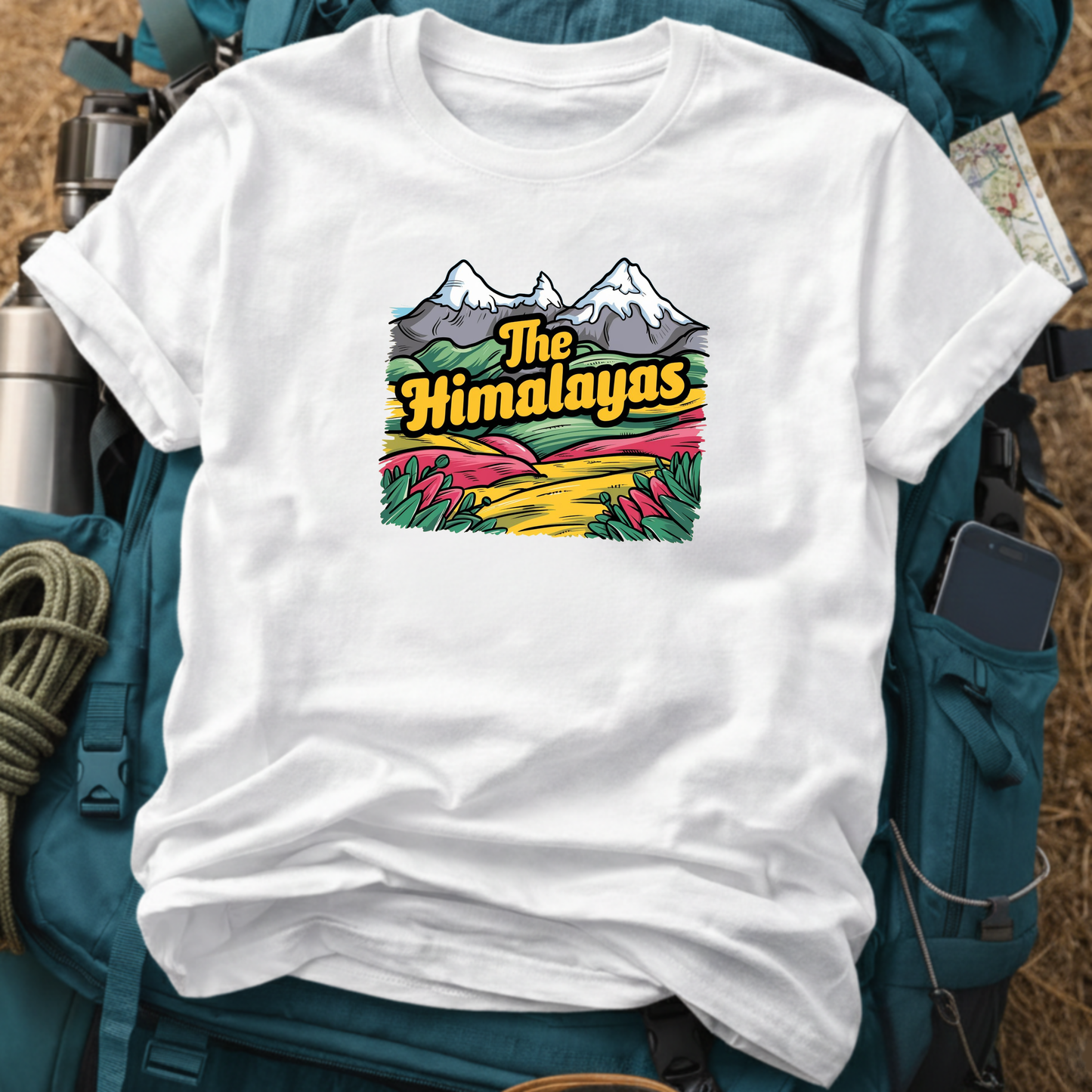 Himalayas Unisex Travel T-Shirt