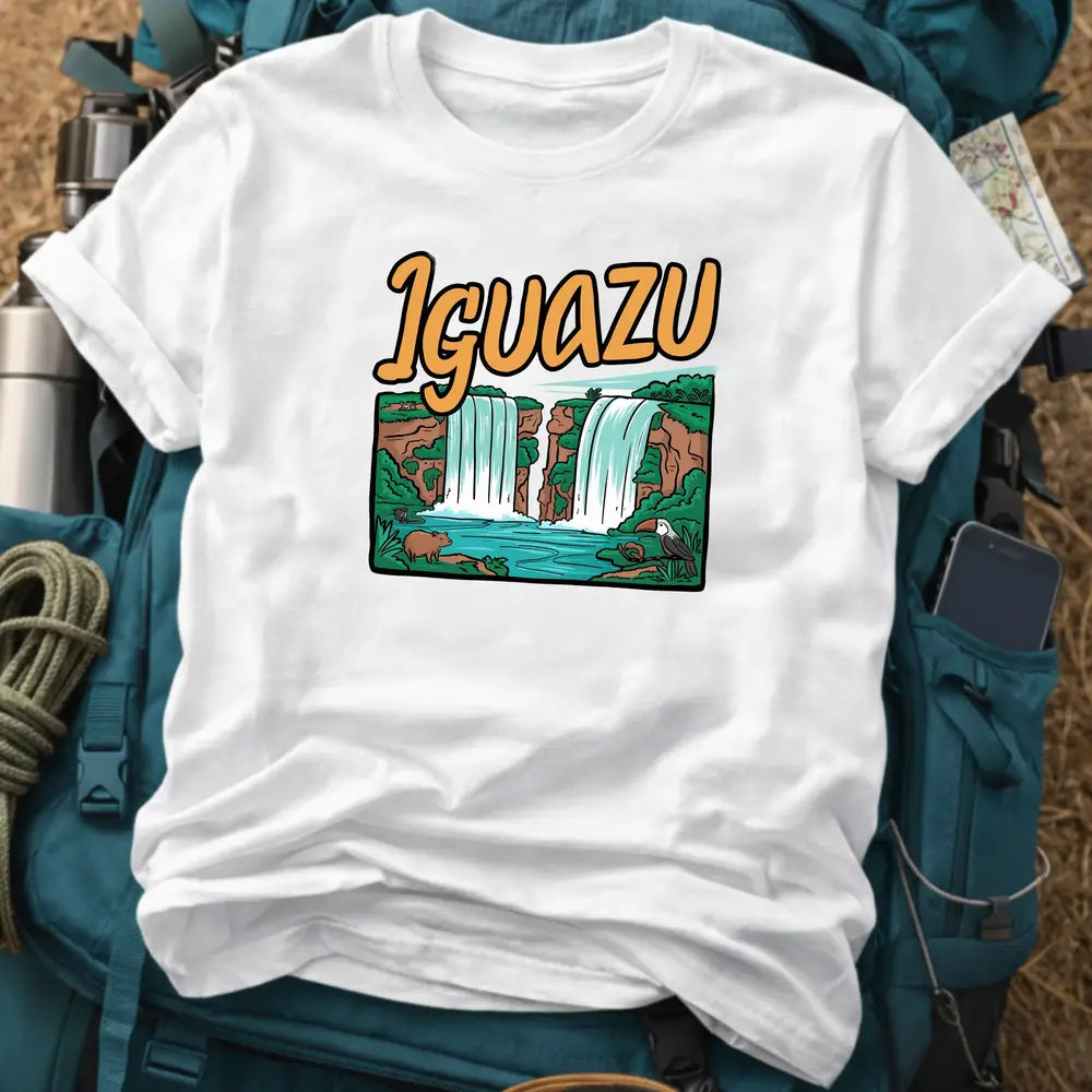 Iguazu Falls Unisex Travel T-Shirt