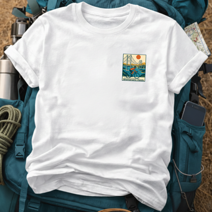 Shimanami Kaido Japan Cycling T-Shirt – Iconic Bridge Route Graphic Tee