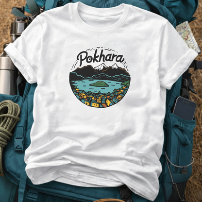 Pokhara Nepal Unisex Travel T-Shirt