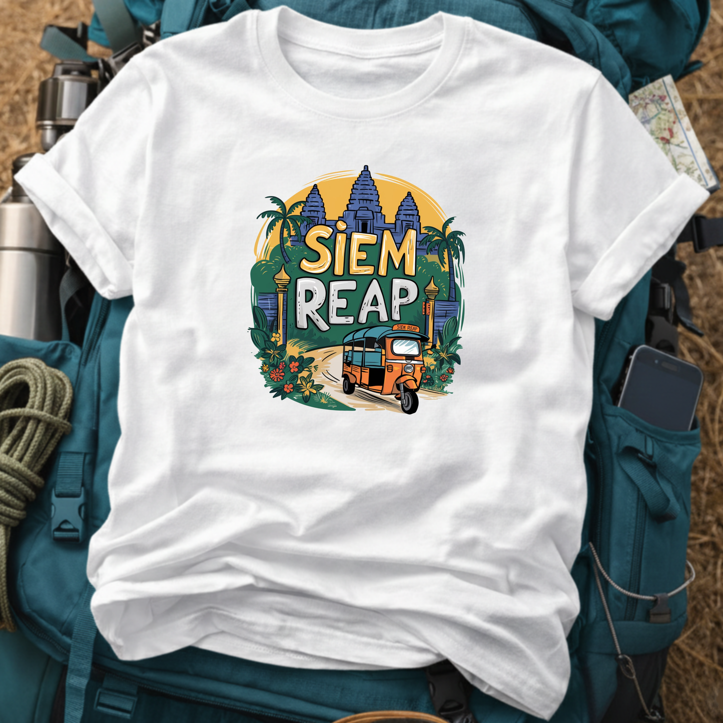 Siem Reap Cambodia Unisex Travel T-Shirt