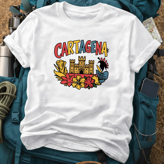 Cartagena Colombia Unisex Travel T-Shirt