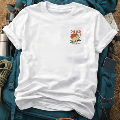 Rabbit Island Japan Travel T-Shirt - Okunoshima Graphic Tee