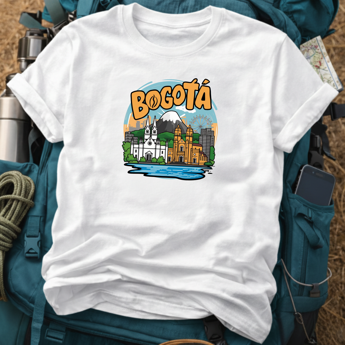 Bogotá Colombia Unisex Travel T-Shirt