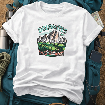 Dolomites Italy Unisex Travel T-Shirt