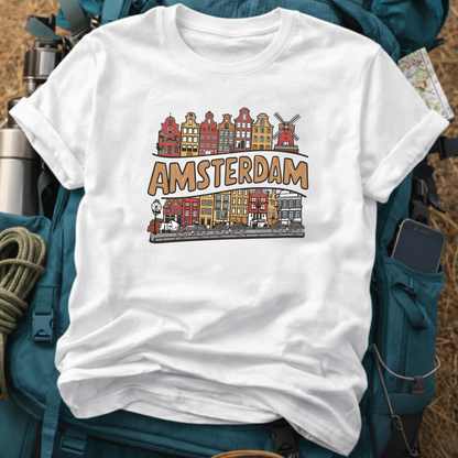 Amsterdam Netherlands Unisex Travel T-Shirt