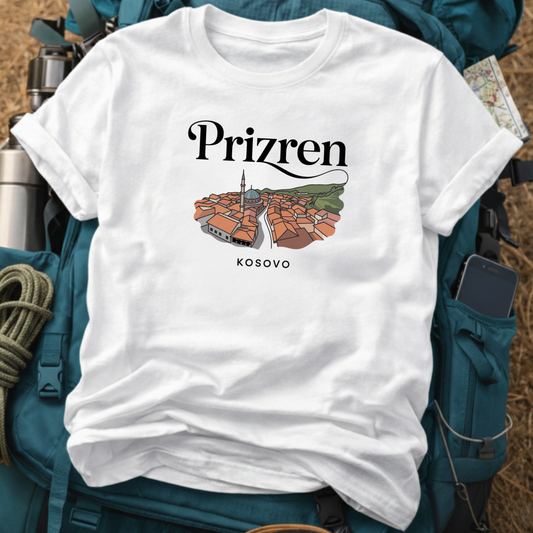 Prizren Kosovo Unisex Travel T-Shirt