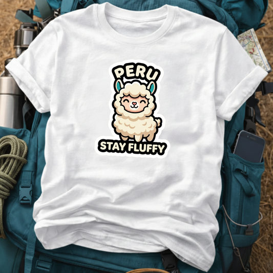 Peru Alpaca T-Shirt – Cute Andes Travel Graphic Tee