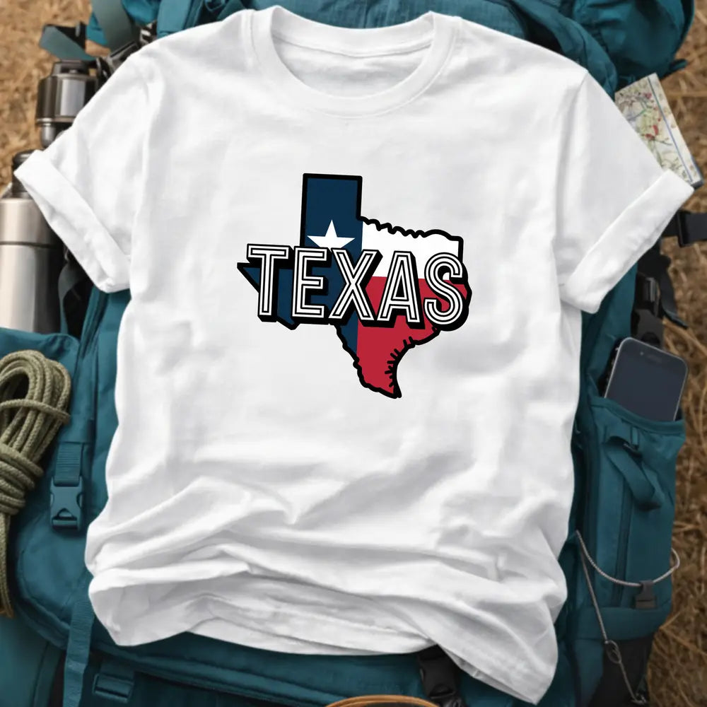 Texas USA Unisex Travel T-Shirt