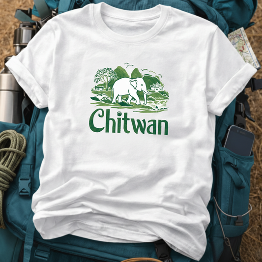 Chitwan Nepal Unisex Travel T-Shirt