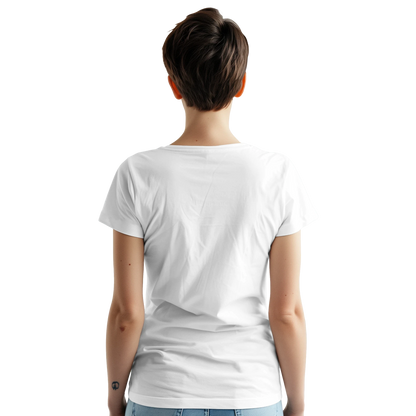 Kathmandu Nepal Unisex Travel T-Shirt featuring a person from the back