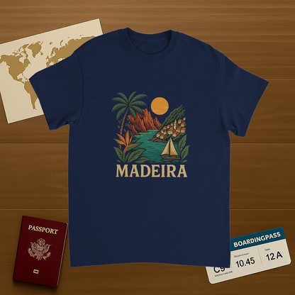 Madeira Portugal Unisex Travel T-Shirt
