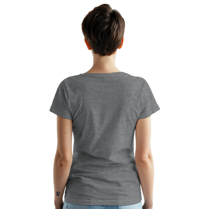 Morocco Unisex Travel T-Shirt featuring a person from the back