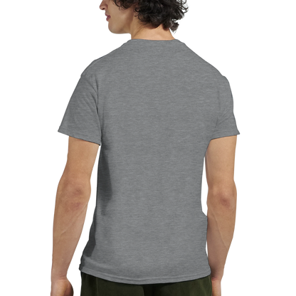 Morocco Unisex Travel T-Shirt featuring a man from the back