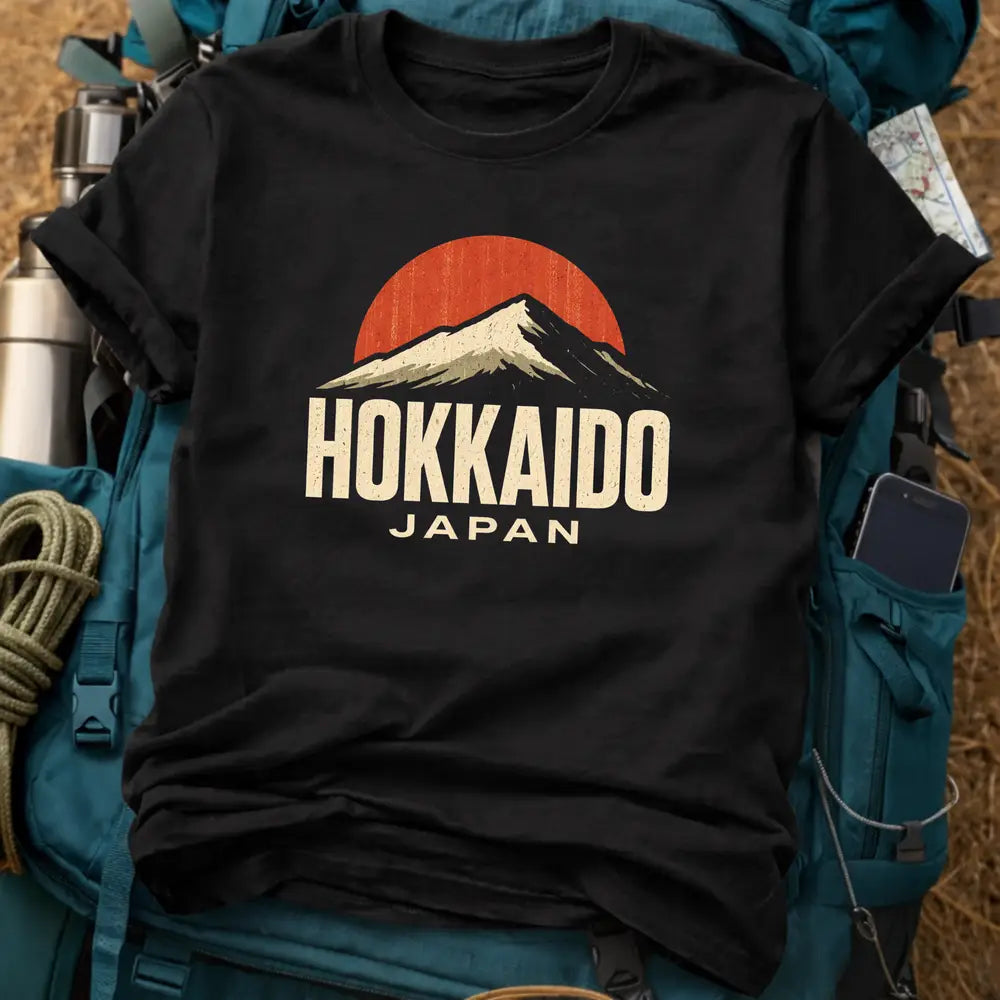 Hokkaido Japan Mountain T-Shirt – Mount Yotei Graphic Tee