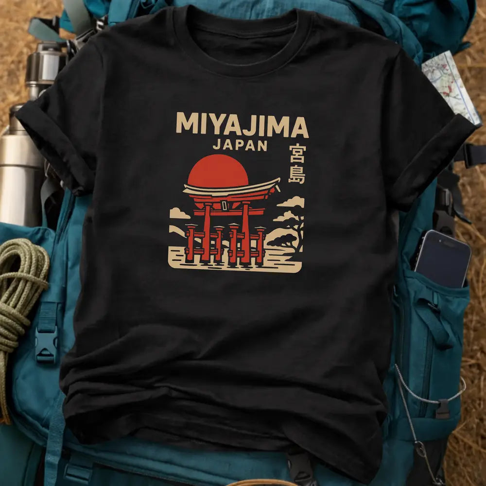 Miyajima Japan Torii Gate Graphic T-Shirt