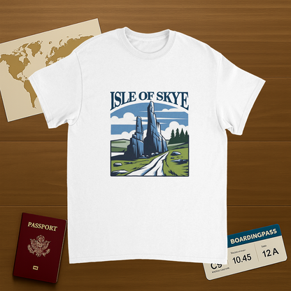 Isle of Skye Scotland Unisex Travel T-Shirt