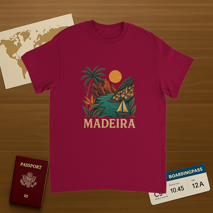 Madeira Portugal Unisex Travel T-Shirt