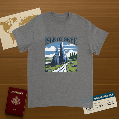 Isle of Skye Scotland Unisex Travel T-Shirt